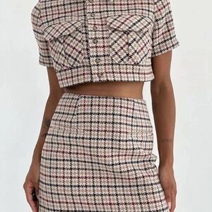 SOLD— NWT - Rumored 'Coco' Tweed Set